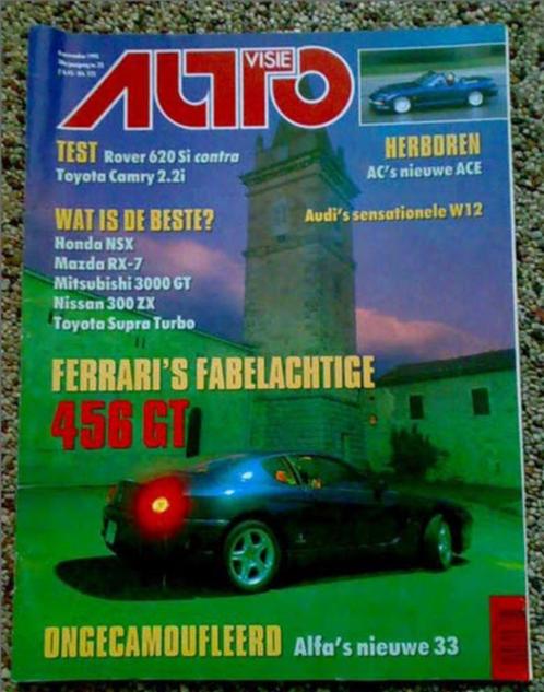 AutoVisie: Rover 620 Si, Toyota Camry 2.2i, Honda NSX, Boeken, Auto's | Folders en Tijdschriften, Zo goed als nieuw, Algemeen