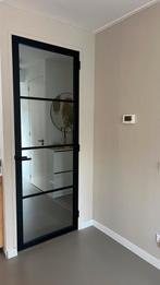 Nieuwe binnendeur Charlie met blank glas - OPDEK, Doe-het-zelf en Verbouw, Deuren en Horren, Ophalen, 80 tot 100 cm, 215 cm of meer