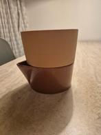 Hema Terracotta Bloempot, Ophalen of Verzenden, Gebruikt, Rond, Binnen