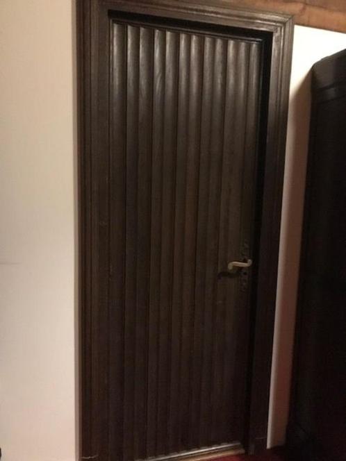 antieke zware eiken kasteel deuren, Doe-het-zelf en Verbouw, Deuren en Horren, Gebruikt, Binnendeur, 200 tot 215 cm, 80 tot 100 cm