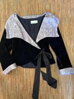 Prachtig fluwelen jasje, Zwart, Maat 42/44 (L), Ophalen of Verzenden, Zo goed als nieuw