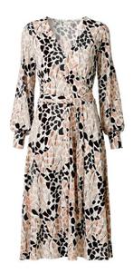 jurk H&M Richard Allan, H&M, Verzenden, Beige, Zo goed als nieuw