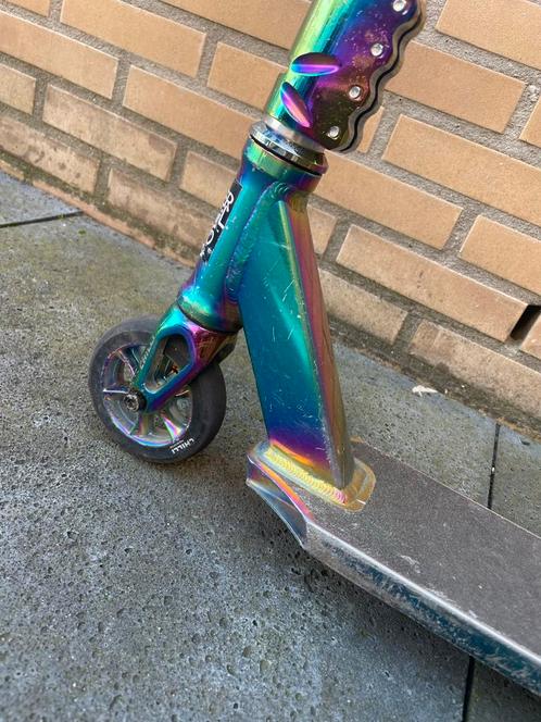 Stuntstep van RSI met olie kleuren, Fietsen en Brommers, Steps, Zo goed als nieuw, Ophalen of Verzenden