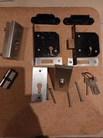 Deurcilinder  en deurbeslag keurmerk, Ophalen of Verzenden, Zo goed als nieuw, Chroom, Slot