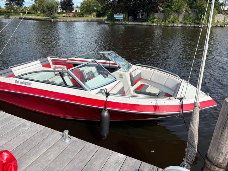 Four Winns Horizon 180 open bow., Watersport en Boten, Speedboten, Gebruikt, 3 tot 6 meter, Benzine, 120 tot 200 pk, Polyester