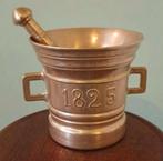 Koperen Vijzel met Stamper - 10cm, Antiek en Kunst, Antiek | Koper en Brons, Ophalen of Verzenden