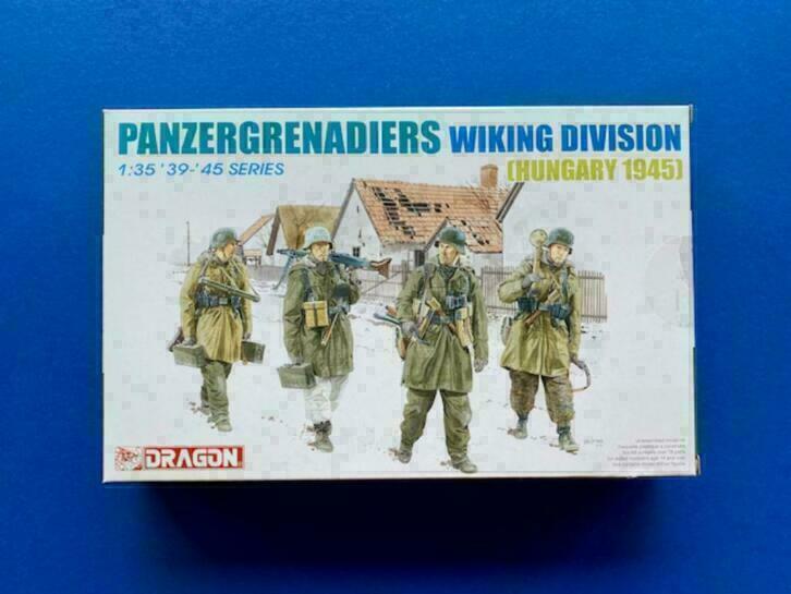 Dragon	6194	Panzergrenadiers Wiking Division (Hungary 1945), Hobby en Vrije tijd, Modelbouw | Figuren en Diorama's, Nieuw, 1:35 tot 1:50