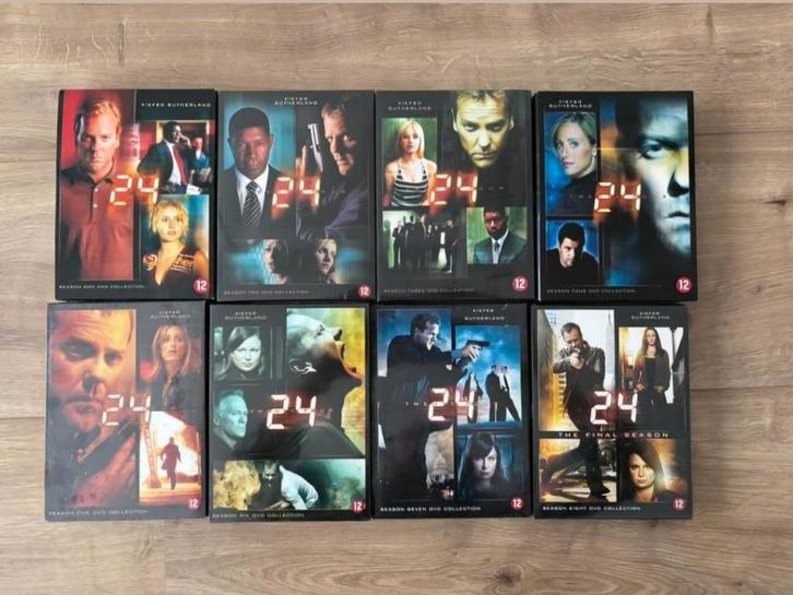 🎁 24 - Complete serie🎁, Cd's en Dvd's, Dvd's | Tv en Series, Zo goed als nieuw, Actie en Avontuur, Vanaf 12 jaar, Ophalen of Verzenden