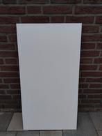 6 nieuwe, witte legplanken met fineer. Afm. 79 cm x 45 cm., Overige materialen, Ophalen of Verzenden, Minder dan 20 mm, Zo goed als nieuw