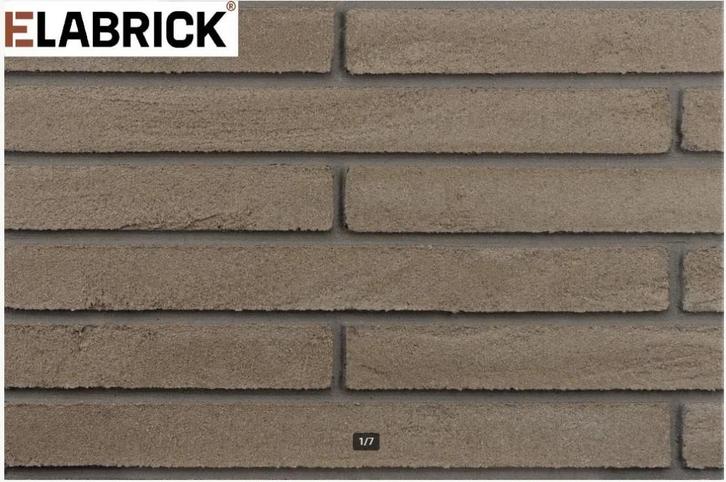 Restpartij minerale steenstrips 40x400mm, Doe-het-zelf en Verbouw, Metselstenen, Nieuw, Bakstenen, Verzenden