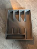 Grijze Bestekbak - 31x25 cm nieuw!, Ophalen of Verzenden, Nieuw