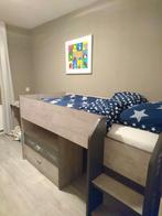 Te koop stoere kinderkamer voor een jongen, Ophalen of Verzenden, Gebruikt, Hoogslaper