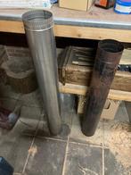 RVS Kachelpijp 130 en gewone kachelpijp 120 EW, Huis en Inrichting, Kachels, Ophalen, Inbouw, Hout, Nieuw