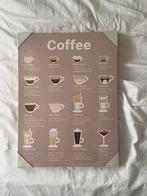 Schilderij: Verschillende koffie (+benodigdheden), Ophalen of Verzenden