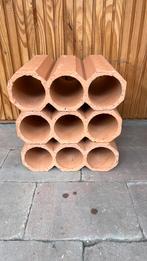 Terracotta wijnrekken 3 stuks, Huis en Inrichting, Woonaccessoires | Wijnrekken, Ophalen, Gebruikt, Minder dan 50 cm