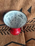 Oude Edy emaille maatbeker rood met gouden bies, Antiek en Kunst, Antiek | Emaille, Ophalen of Verzenden