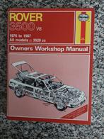 Haynes OWNERS WORKSHOP MANUAL  ROVER 3500 V8 1976 TO 1987 ., Ophalen of Verzenden, Gelezen, Overige merken, Haynes