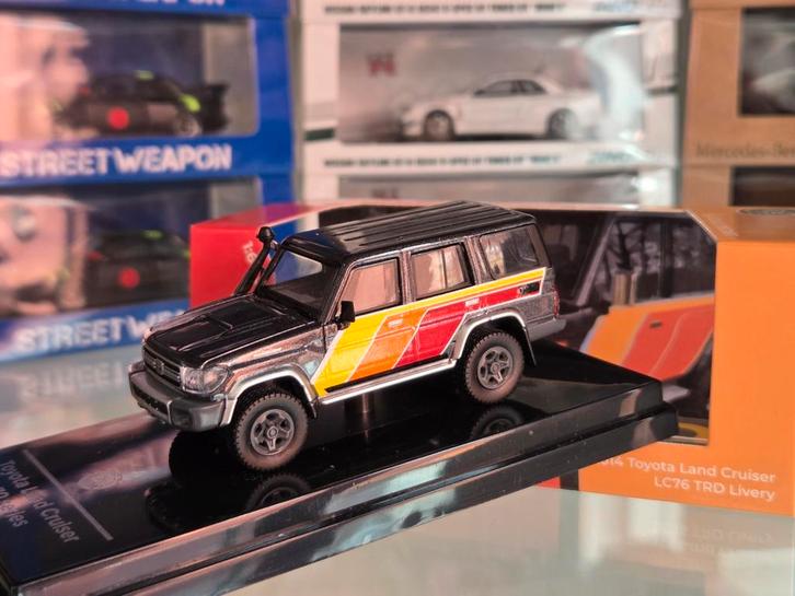 Toyota Land Cruiser LC76 - 1:64 Para64, Hobby en Vrije tijd, Modelauto's | Overige schalen, Nieuw, Auto, Ophalen of Verzenden