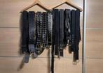 10 riemen brede sommige nauwelijks gedragen kleur zwart, Ophalen of Verzenden, Gedragen, Zwart