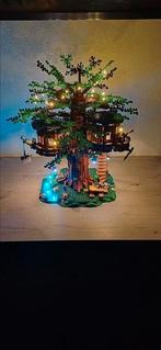 Lego Boomhut 21318 incl. verlichting, Ophalen of Verzenden, Zo goed als nieuw