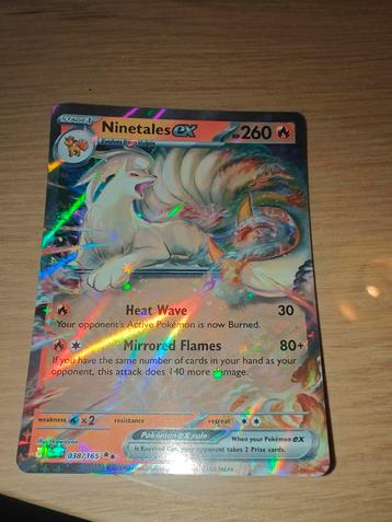 Ninetales ex  beschikbaar voor biedingen