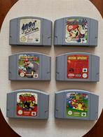Nintendo 64 Games - Mario Kart, Mario 64, Mario Party, Spelcomputers en Games, Games | Nintendo 64, Gebruikt, Eén computer, Ophalen of Verzenden
