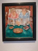 Lilian Adcock : Mr King en Mrs Queen bij het ontbijt, Ophalen