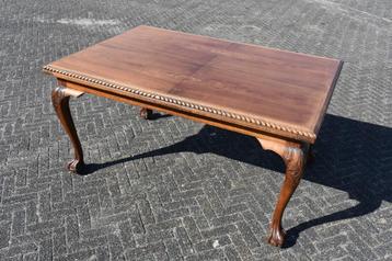Massief Houten Uitschuifbare Tafel/Bureau beschikbaar voor biedingen