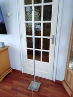 Lamp, aluminium, 154 hoog, voet 22 cm, Ophalen, Gebruikt, Metaal, 150 tot 200 cm