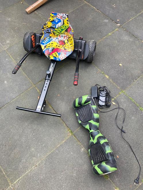 TWEE Hoverboards 50,-  incl kart (Batterij moet vervangen), Kinderen en Baby's, Speelgoed | Buiten | Accuvoertuigen, Gebruikt