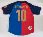 Gesigneerd ingelijst Barça shirt Jari Litmanen, Buitenlandse clubs, Shirt, Verzenden, .