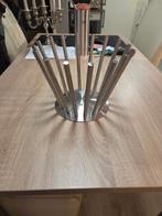 Zack stiletto fruitschaal als nieuw., Overige materialen, Mand, Verzenden, Rond