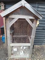 Houten voliere, Ophalen of Verzenden, Gebruikt, Hout, Volière
