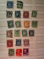 Oude Postzegels Noorwegen- Gestempeld, Ophalen of Verzenden, Noorwegen, Gestempeld