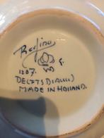 Delfts blauw asbak, Verzamelen, Ophalen, Zo goed als nieuw, Porselein, Overige typen