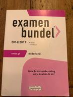 Examenbundel VMBO GT Nederlands 2016/2017, Ophalen of Verzenden, Zo goed als nieuw, MBO