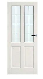 GEZOCHT! Opdekdeur met glas in lood 201,5 x 83, Ophalen, Gebruikt, 80 tot 100 cm, Binnendeur