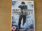 Wii Call of duty World at war, Spelcomputers en Games, Shooter, Ophalen of Verzenden, Zo goed als nieuw, 3 spelers of meer