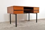 Vintage teak bureau buro jaren 60, Huis en Inrichting, Bureaus, Ophalen of Verzenden, Gebruikt
