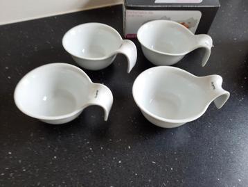 Gusta witte schaaltjes - Nieuw in doos beschikbaar voor biedingen