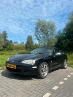 Mazda MX-5 1.6 I 2003 Zwart | Aniversary editie 208/333, Achterwielaandrijving, 4 cilinders, Cabriolet, Zwart