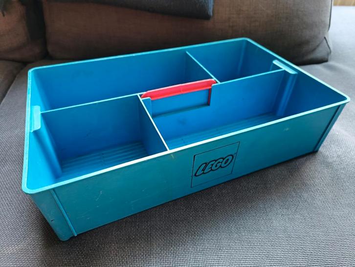 LEGO bak sorteerbak blauw jaren 70, Kinderen en Baby's, Speelgoed | Duplo en Lego, Gebruikt, Ophalen of Verzenden