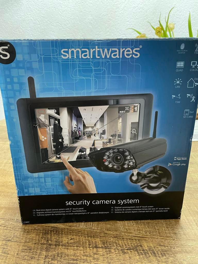 LAATSTE SMARTWARES CS89T BEVEILIGINGS SYSTEEM, Overige merken, Nieuw, Geheugenkaart, Camera