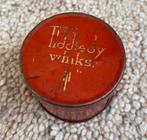 Antiek Tiddledy Winks blikje, Ophalen of Verzenden