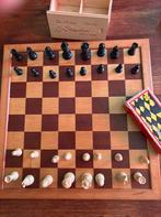 SCHAAKSPEL COMPLEET BORD HOMAS 44/44cm schaak- en damstukken, Hobby en Vrije tijd, Gezelschapsspellen | Bordspellen, Een of twee spelers