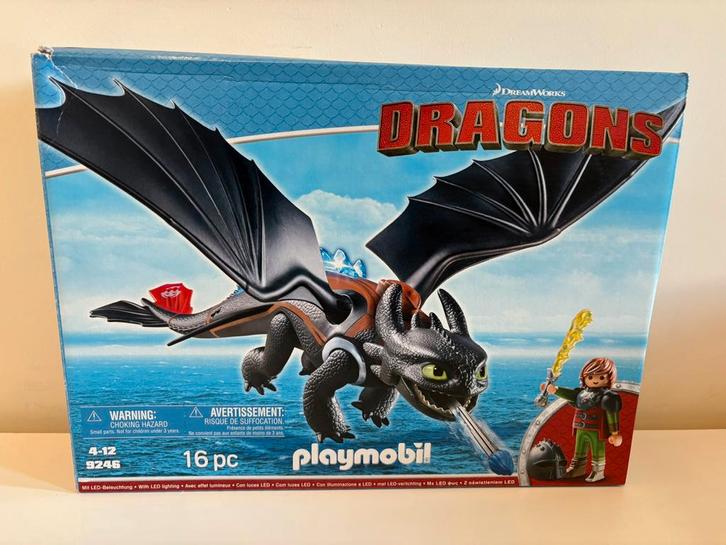 Playmobil Dragons 9246 - Tandloos compleet! Met doos, Kinderen en Baby's, Speelgoed | Playmobil, Zo goed als nieuw, Complete set