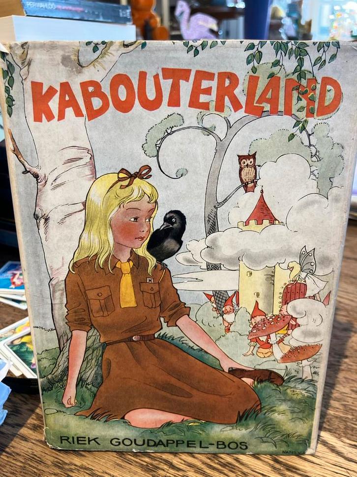 Kabouterland - Riek Goudappel-Bos (Oud Kinderboek), Boeken, Kinderboeken | Jeugd | onder 10 jaar, Gelezen, Sprookjes, Ophalen of Verzenden