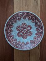 Bordje PORCELEYNE FLES. ROOD CRAQUELE., Antiek en Kunst, Ophalen of Verzenden