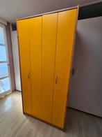 Solide & opvallende gele Lifetime kast (Grenenhout), Huis en Inrichting, Kasten | Kledingkasten, Ophalen, Gebruikt, 200 cm of meer