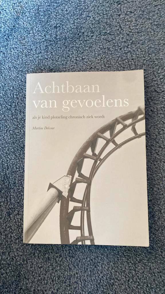 Martine Delcour - Achtbaan van gevoelens, Boeken, Overige Boeken, Zo goed als nieuw, Ophalen of Verzenden
